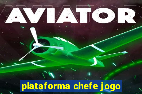 plataforma chefe jogo